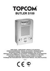 Topcom BUTLER S100 Manual De Usuario