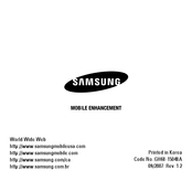 Samsung WEP500 Manual De Instrucciones