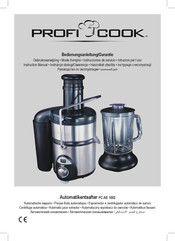 Profi Cook PC-AE 1002 Instrucciones De Servicio