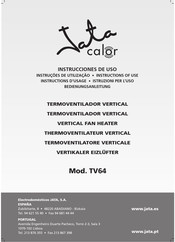 Jata calor TV64 Instrucciones De Uso