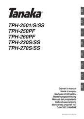 Tanaka TPH-230SS Manual Del Propietário