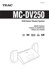 Teac MC-DV250 Manual Del Usuario