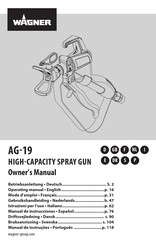 WAGNER AG-19 Manual De Instrucciones