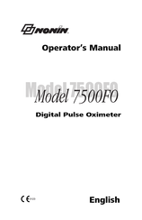 Nonin 7500FO Manual Del Operador