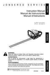 Jonsered HT 2121 Manual De Instrucciones