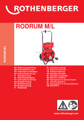 Rothenberger RODRUM L Serie Instrucciones De Uso