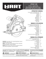 Hart HPCS01 Manual Del Operador