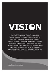 Vision TM-LCD TECHMOUNT Manual De Usuario