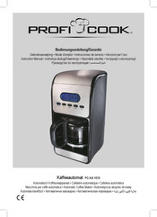 Profi Cook PC-KA 1010 Instrucciones De Servicio