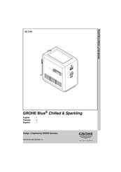 Grohe Blue Chilled & Sparkling 40 549 Manual De Instalación
