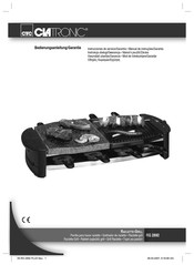 Clatronic RG 2892 Instrucciones De Servicio/Garantía