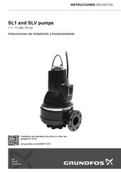 Grundfos SL1 Serie Instrucciones De Instalación Y Funcionamiento