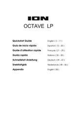 ION OCTAVE LP Guia De Inicio Rapido