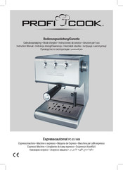 Profi Cook PC-ES 1008 Instrucciones De Servicio