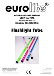 EuroLite Flashlight Tube Manual Del Usuario