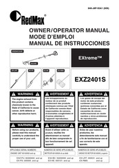 Zenoah RedMax EXtreme EX-RMS Manual De Instrucciones