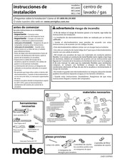 mabe MCL6040 Instrucciones De Instalación