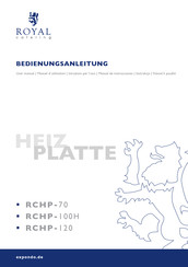 Royal Catering RCHP-100H Manual De Instrucciones