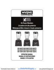 Waring Xtreme MX1000XTP Manual De Instrucciones