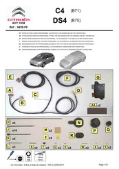 CITROEN 1938 Instrucciones De Montaje