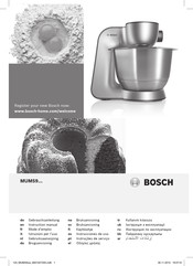 Bosch MUM59M55 Instrucciones De Uso