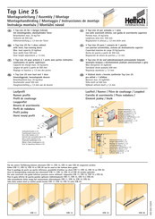 Hettich Top Line 25 Instrucciones De Montaje