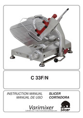 Varimixer C 33F/N Manual De Uso