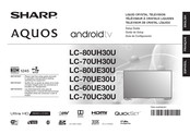 Sharp Aquos LC-80UH30U Guía De Configuración