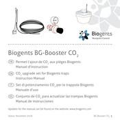 Biogents BG-Booster CO2 Manual De Instrucciones