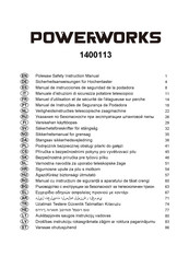 Powerworks 1400113 Manual De Instrucciones