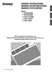 Danby DAC6304DE Manual De Instrucciones