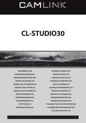 Camlink CL-STUDIO30 Manual De Usuario