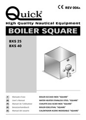 Quick SQUARE BXS 25 Manual Del Usuario