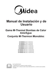 Midea M-THERMON 14T Manual De Instalación Y De Usuario