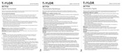 Taylor 9877FDA Manual De Instrucciones