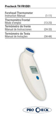 Procheck TH FR1DB1 Manual De Instrucciones