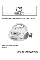 Sanrio KT2024A Manual De Instrucciones