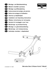 Westfalia 313 203 Instrucciones De Montaje Y De Servicio