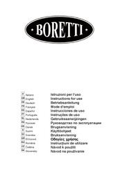 BORETTI BCHR-80 Instrucciones De Uso