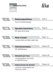 Humatechnik lisa Instrucciones De Servicio