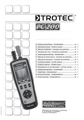 Trotec PC 200 Manual De Instrucciones