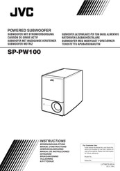 JVC SP-PW100 Manual De Instrucciones