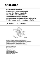 HIKOKI CL 18DSL Instrucciones De Manejo