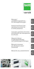 bott vario 3 Manual De Uso Y Mantenimiento