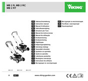 Viking MB 2 R Manual De Instrucciones