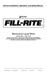 Tuthill Fill-Rite 900 Serie Manual De Instalación, Operación Y Seguridad Del Propietario