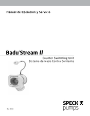 Speck Badu Stream II Manual De Operación Y Servicio