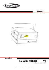 SHOWTEC Galactic RGB850 Manual De Uso