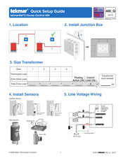 Tekmar tekmarNet 2 House Control 400 Guia De Inicio Rapido