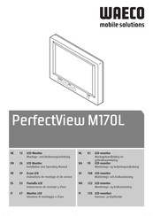 Waeco PerfectView M170L Instrucciones De Montaje Y De Uso